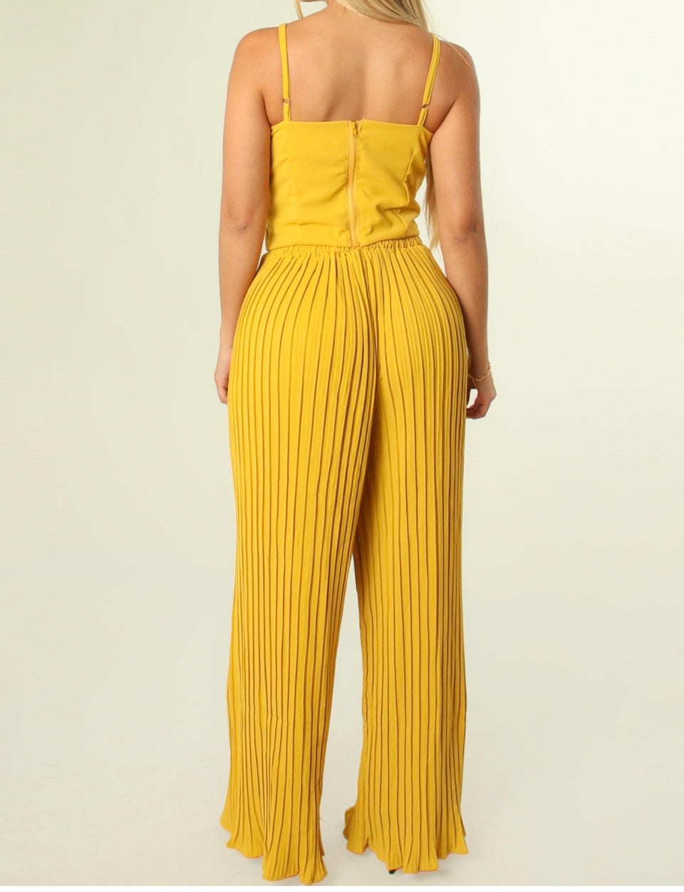 Mustard Pant Set