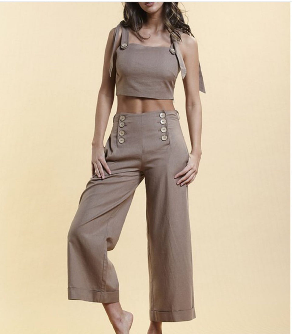 Evelyn Brown and Khaki Sets