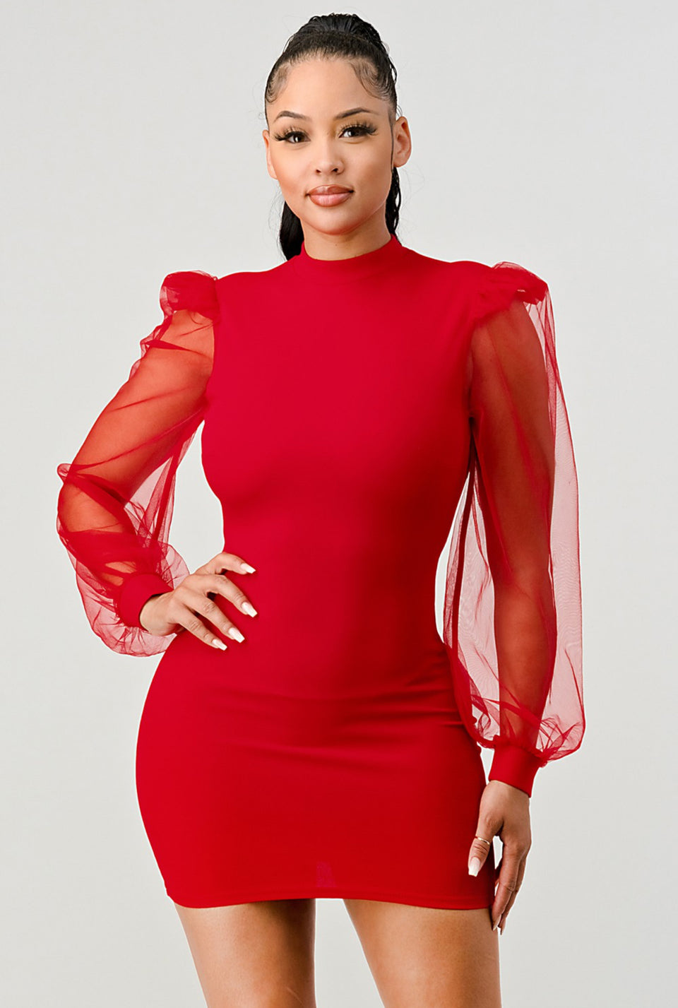 Khloe Red Dress