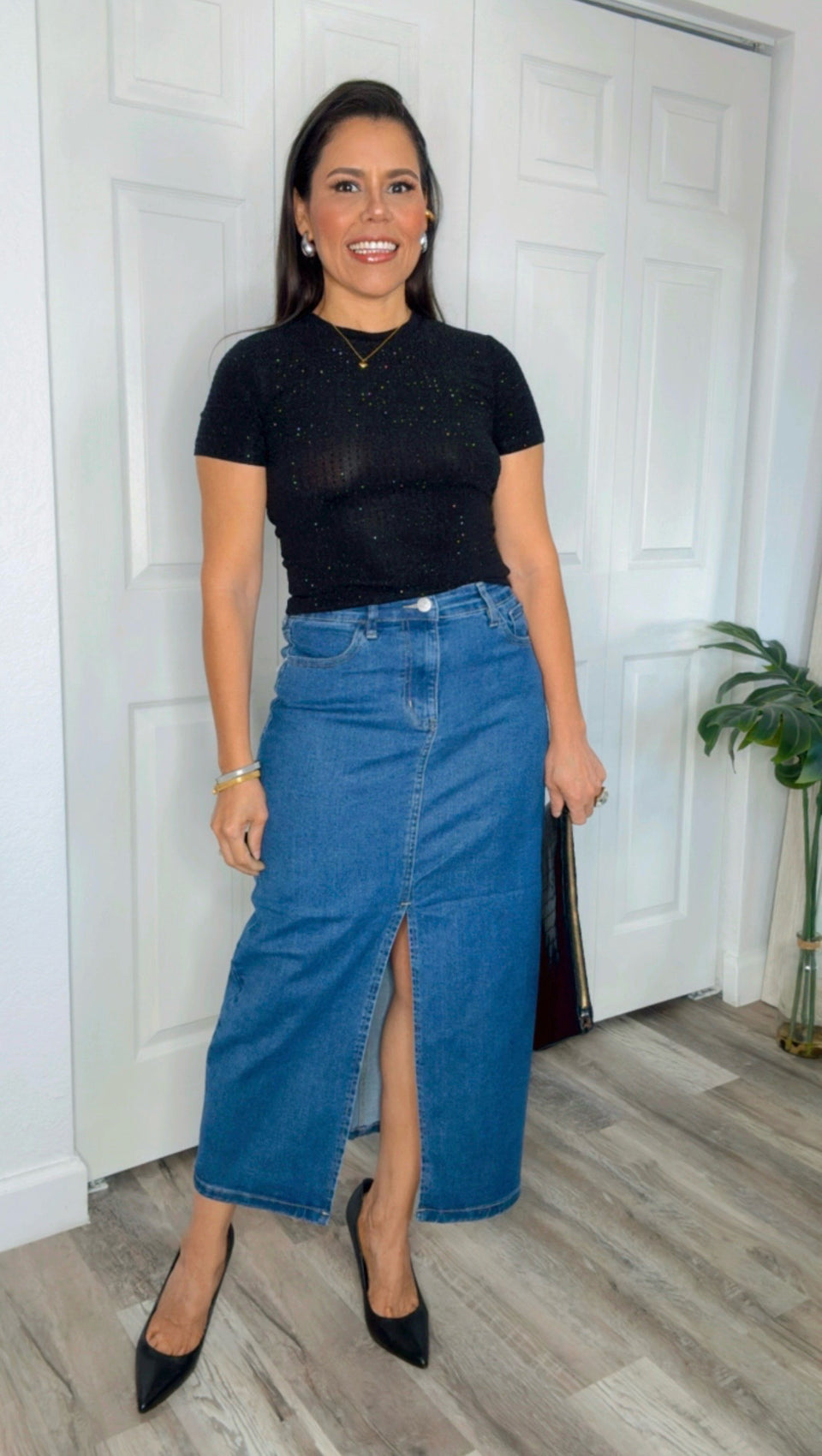 Julia Denim Skirt