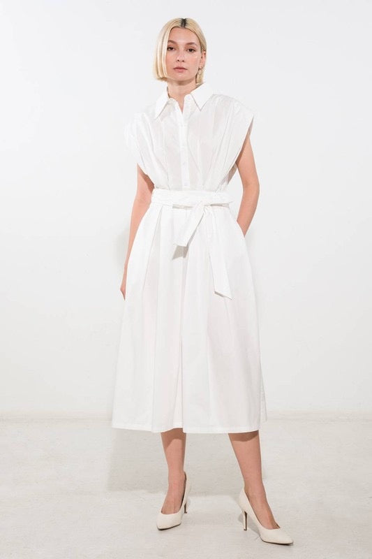 Siena White Dress