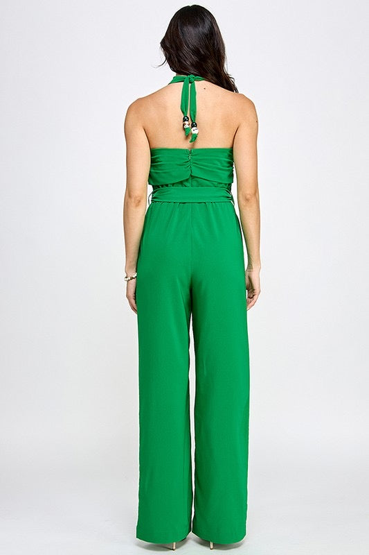 Power Green Jumpsuit