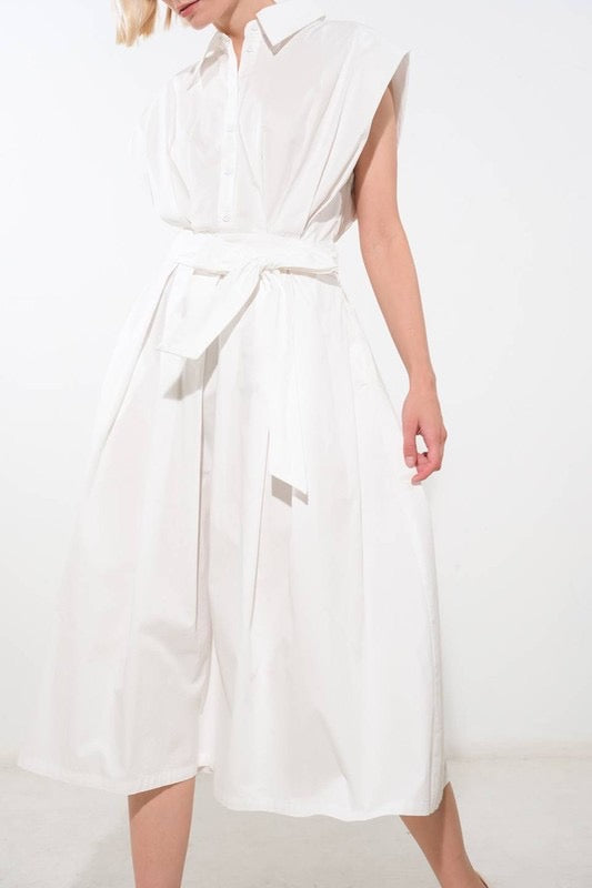 Siena White Dress