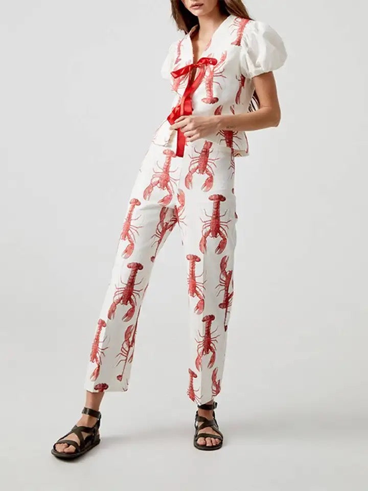 Lobster Pants and Top Set