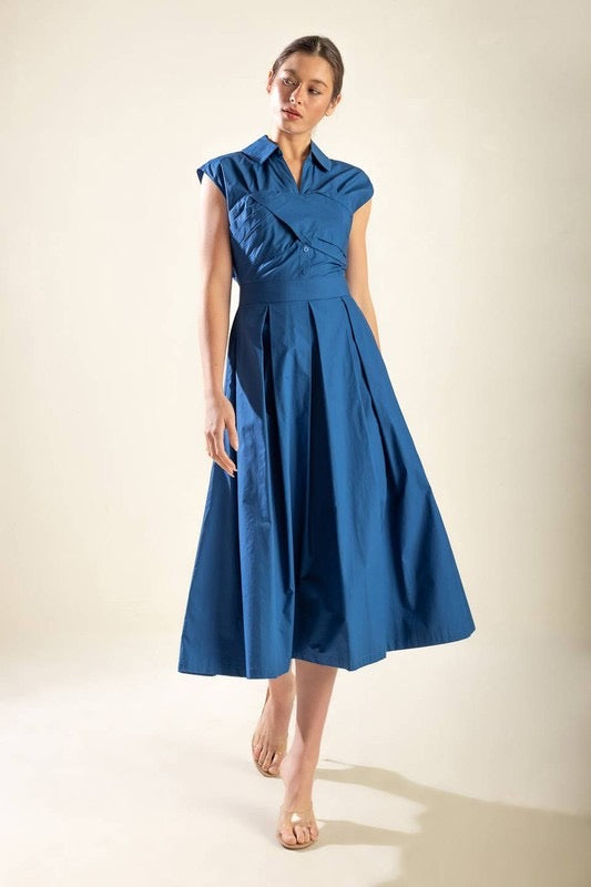Woven Midi Dress