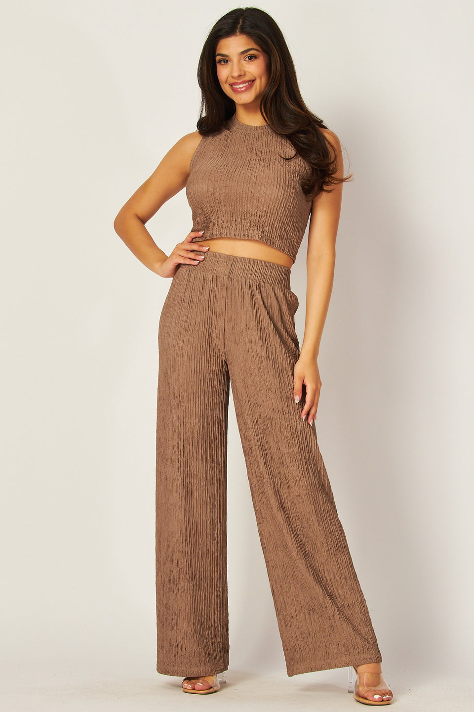 Crinkle two piece Set