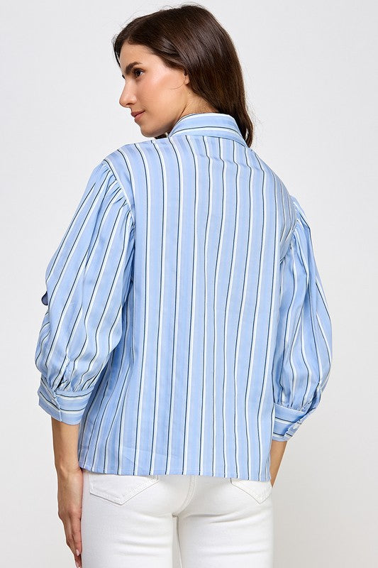 Lucy Details Stripe Shirt