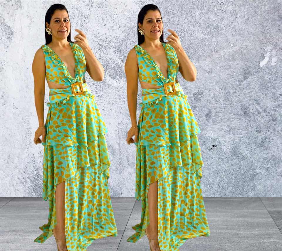 Sara Maxi Print